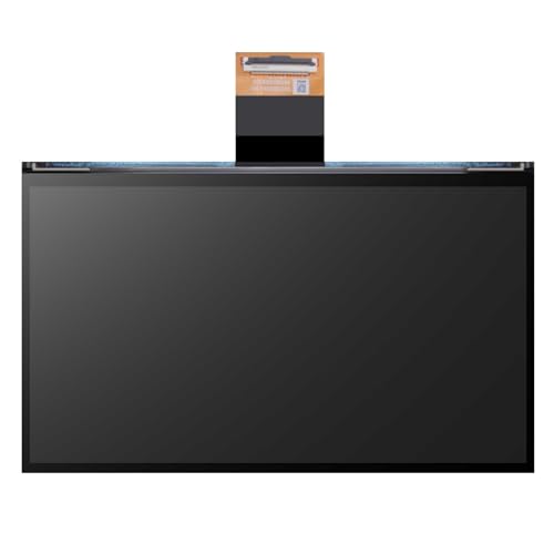 ELEGOO 10 Zoll 12K Monochrom LCD Bildschirm für Saturn 4 und Saturn 4 Ultra Resin 3D Drucker, mit Hoher Auflösung von 11520x5120 und Robustem 9H-Gehärtetem Glasprotector