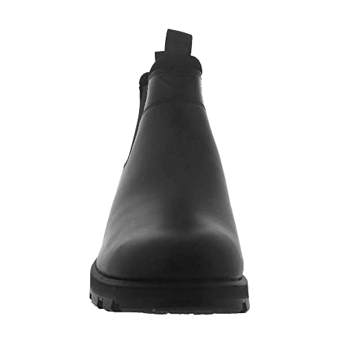 UGG Men's Hillmont Chelsea Boot, Black Leather, 8 by UGG - Used condition - Image 5