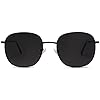 SOJOS Classic Trendy Square Sunglasses for Women Men Cute Big Frame Gold Shades SJ1137