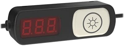 PTL110S-TD3-QP150, PTL110 Node,10-30 VDC,IP54,Touch Sensor,3 Digit 7 Segment LED Display, 0.15m Cable QDM12, 805490