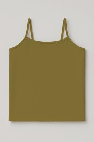 Image of Kurve Girl's Sleeveless Tank Top - Stretch Undershirts Cami Camisole, UV Protective Fabric, Rated UPF 50+ (Made in USA)