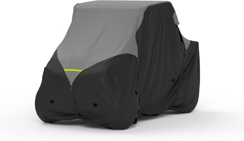 Weatherproof UTV Cover Compatible with 2016 Polaris RZR 170 Efi - Outdoor & Indoor - Protect from Water, Snow, Sun - Built-in Reinforced Securing Straps - Trailerable - Includes Free Storage Bag