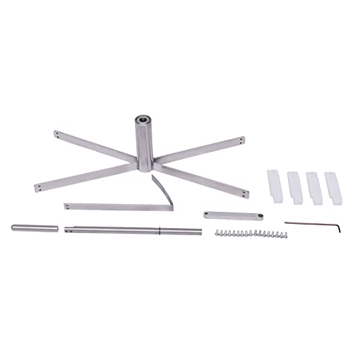 40cm Stainless Steel Crepe Spreader Tool, Stainless Steel 304 Crepe Spreader Pancake Maker Pizza Batter Cooking Spreader Tegulator for Baker and Home Use Pancake Maker (44 * 37cm)