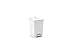 Kis Koral Poubelle Plastique Blanc 6 L 19 x 24 x 28 cm