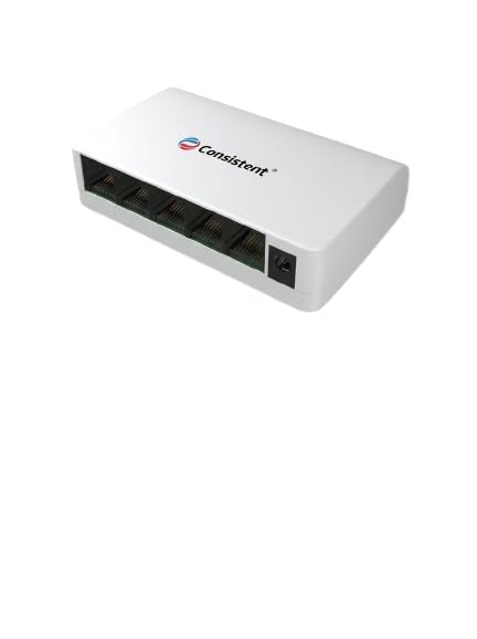 Consistent 5-Port Gigabit Desktop Ethernet Switch (CT-DS-05PG) - 10/100/1000Mbps High-Speed Network Switch, Plug-and-Play, Sturdy Metal Casing for Home & Office Connectivity-image-16