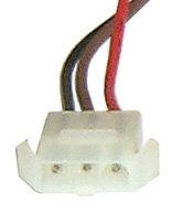 3 PIN MALE/FEMALE QUICK DISCONNECT HARNESS