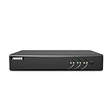 ANNKE 16-Channel HD-TVI 1080N Security Video DVR, H.264+ Video Compression for Bandwidth Efficiency, HDMI and VGA Outputs Both Support Up to 1080P, Remote Control, Email Alarm, NO HDD