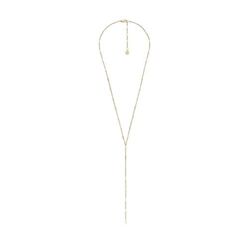 Collier femme acier inoxydable Fossil 32029431 avec pendentif pierre de verre