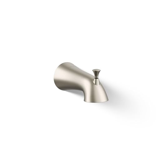 Kohler 35935-BN Buckley™ Wall-Mount Bath spout with Diverter, Vibrant Brushed Nickel by Kohler - Used condition - US$39.32
