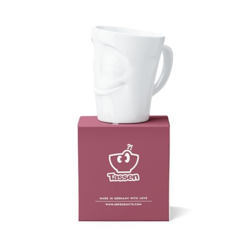 Taza de porcelana con asa 11 oz blanca miniatura 3