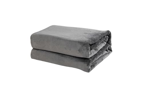 WillerS 毛布 シングル 冬用 ブランケット 大判 収納 コンパクト ふわふわ あったか フランネル 掛け毛布 携帯 車中泊 旅行 持ち運び くるんと クッションになる 2way おしゃれ Blanket Winter(ダークグレー, 140*200cm)
