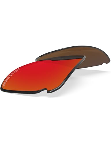 Image of BLAZERBUCK Replacement Lenses & Nose Pads Piece for Oakley RPM Squared OO9257 /RPM Edge OO9250 Sunglass
