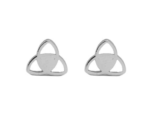 Boucles d'oreilles noeud celtique argent 925 le cadeau idéal et symbolique de 7 mm