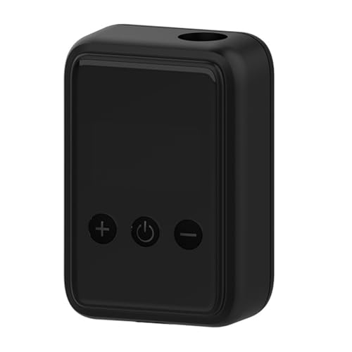 Fnfhsa Bomba Eléctrica para Bicicleta, Compresor de Aire Inalámbrico Portátil, Bomba Infladora para Bicicleta con Manómetro para Válvula Presta y Schrader