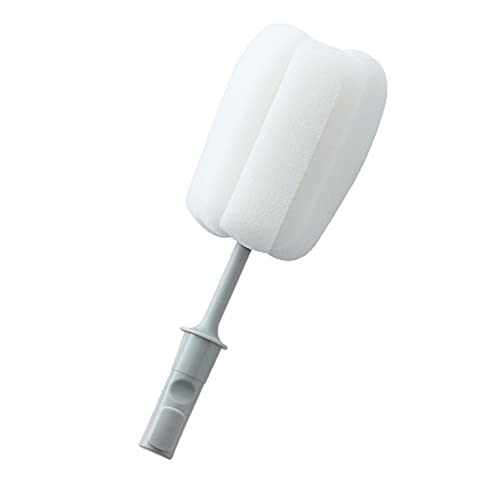 Limpiador de cepillos de botellas reemplazable para tu jarrón, cristalería, limpieza de agua, recipientes de lavado, limpiador de tazas, limpiador de taladro, limpieza suave