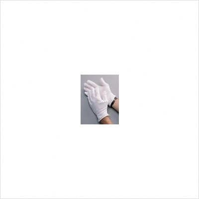 RadnorLarge White CleanTeam Medium Weight Cotton Inspection GlovesWith Unhemmed Cuff