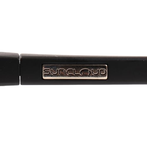 Suncloud Low Key Polarized Sunglasses in Matte Black with Grey Lenses 50mm4