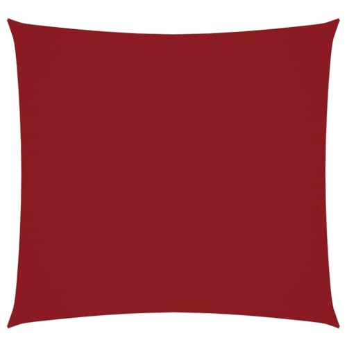 Voile d'ombrage carré 2.5x2.5m anthracite en tissu Oxford PU