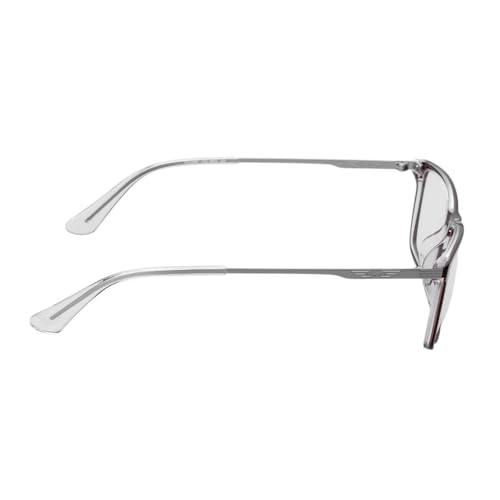 Image of Police Eyewear| Rectangular | Men | Large | Shiny Crystal Red Acetate Frame