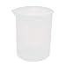 Aexit 250mL Laboratory gauge Plastic Liquid Container Measuring Cup Beaker Clear