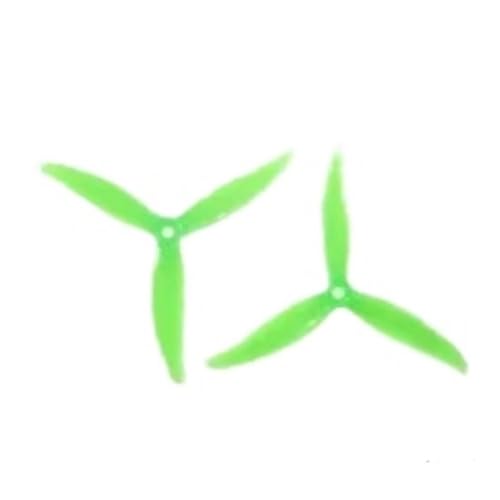 Hélices 5130 de 5.1 pouces tripales pour une propulsion fluide de votre drone de 5 pouces
