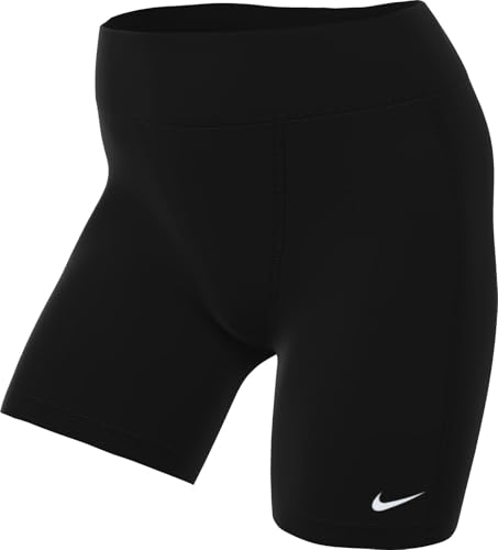 Nike Short W NP Lpp 15,2 cm Mid Thigh Length Tight, Noir/Blanc, m Femme