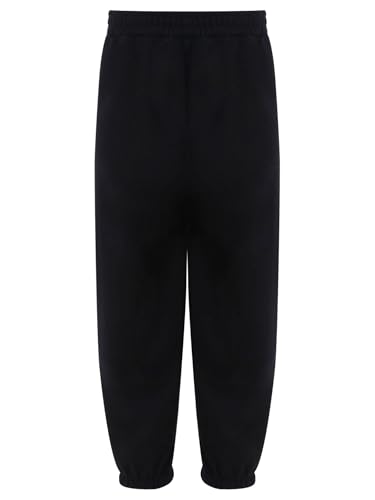 Unisex Kids Sweatpants Elastic Waistband Embroidery Pants with Pockets Drawstring Jogger Pants2