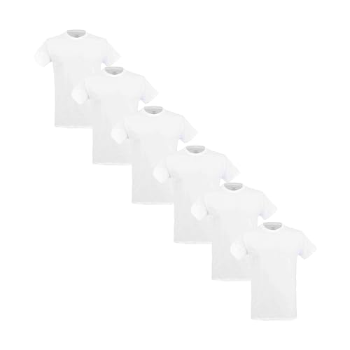 La Mejor Recopilación de Playeras Hanes para comprar online. 46 Hanes Ropa Interior Playera Camiseta Hombre Paquete 6 Piezas Caballero