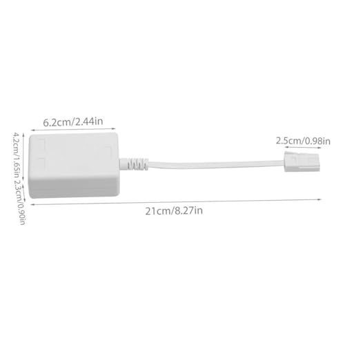 Nicear 2 Pcs BT Zu ADSL RJ11 Breitband Internet Mikrofilter Splitter Breitband Internet Mikrofilter Splitter Für BT Sky Talktalk Festnetz