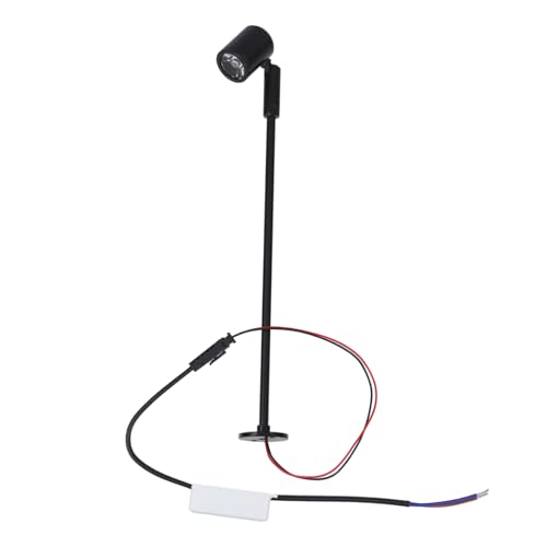Cabilock Spot Led Mini Pour Vitrine Lumière Naturelle Projecteur Led Rotatif Pour Comptoir Éclairage Intérieur Compact Et Économe Lampe Debout Noir