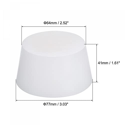 Bouchon silicone 64mm étanche et résistant pour sablage
