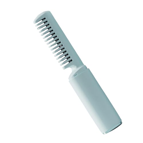 Cepillo alisador de cabello recargable inalámbrico miniatura 1