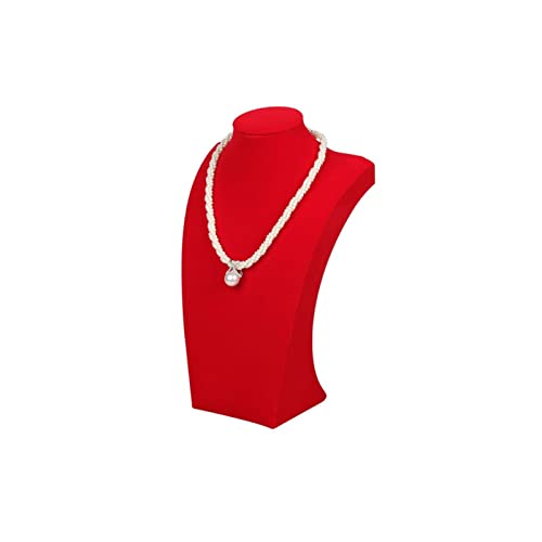 Présentoir à colliers LNNSHX et support montre avec étagère mannequin pour pendentif