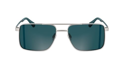 CALVIN KLEIN JEANS Brille Größe 58 mm Matte Light Ruthenium Eye Size: 58 Bridge: 17