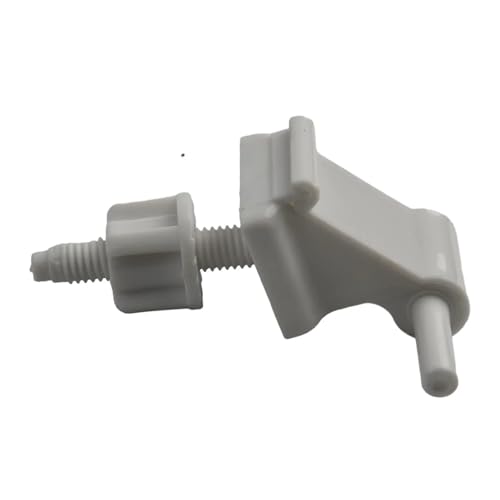 Tornillos de bisagra para tapa de WC en plástico blanco repuesto universal 6