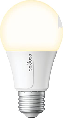 Image of Sengled Alexa Light Bulb, WiFi Light Bulbs No Hub Required, Smart Bulbs that Compatible with Alexa, Google Home, Dimmable Smart LED Bulb, A19 Soft White (2700K), 800LM 60W Equivalent, 1 Pack