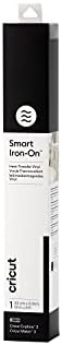 Cricut Smart Iron On | Black | 0.9 m (3 ft) | Heat Transfer Vinyl Roll (HTV) | For use with Cricut Explore 3 and Cricut Maker 3