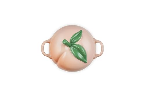 Image of Le Creuset Stoneware Peach Mini Cocotte, 19 oz., Peche