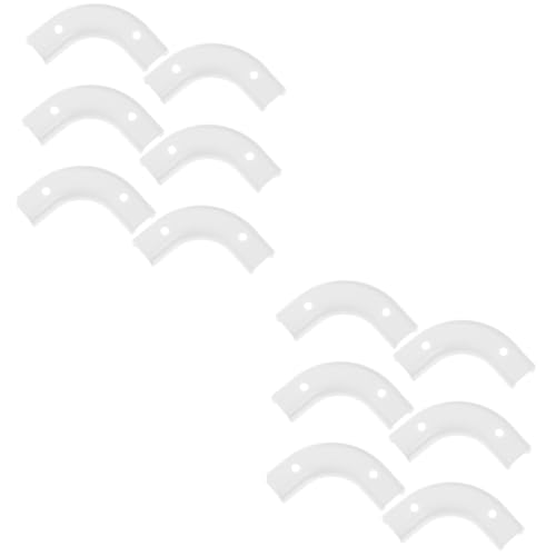 Tofficu 12pcs Elbow Tube Bend Clips for Pe Tubing Easy Install Water Leak Prevention Clamp Tools for Secure Conduit