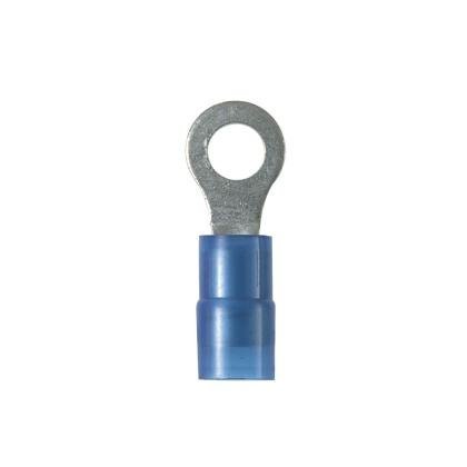 PANDUIT PN14-10R-C Ring Tongue Terminal, Pan-Term Series, 10, M5, 14 AWG, 2.5 mm², Nylon (Polyamide)
