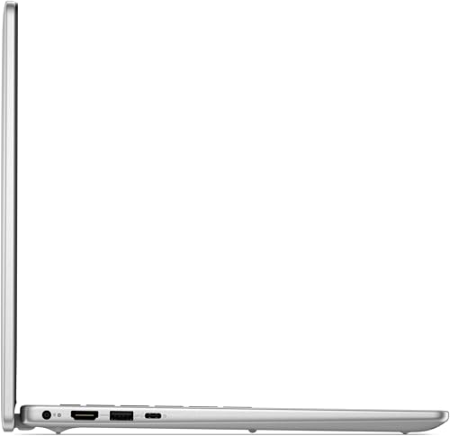 Image of Dell 14 DC14250, Intel Core 3 100U, 8GB DDR5 RAM, 512GB SSD, 14 inch FHD+, 300Nits NT Display, Backlit Keyboard + Fingerprint Reader, Win 11 Home + MSO'24, Platinum Silver, 1.54 Kg