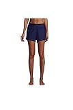 Lands' End Womens Chlorine Resistant 3 Inch Swim Short-Alpha New Deep Sea Navy Regular Small