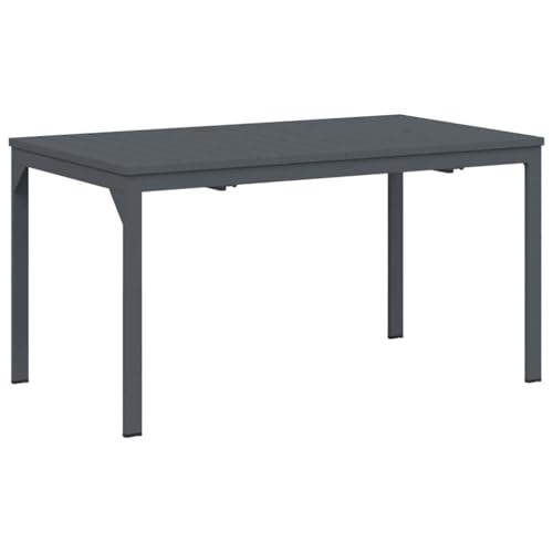 vidaXL Mesa de jardín Extensible para hasta 6...
