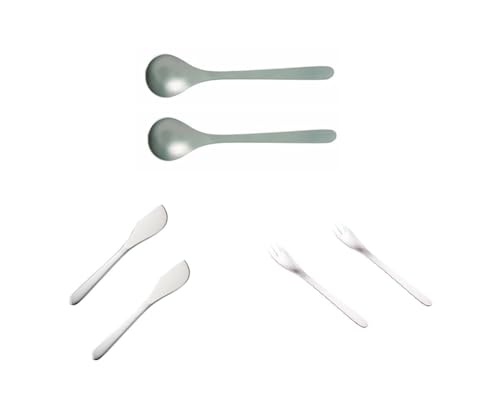 柳宗理 日本製 カトラリー3点セット ティースプーン バターナイフ ケーキフォーク ステンレス