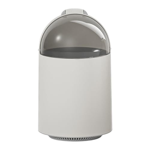 Cubo de basura con tapa deslizante, cubo de basura con tapa deslizante | reciclaje | organizador de garaje resistente de gran capacidad para la cocina y el patio trasero