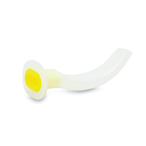 Pack de 10 cánulas de guedel estériles de tamaño 4 para vías respiratorias, de la marca Reliance Medical Cover