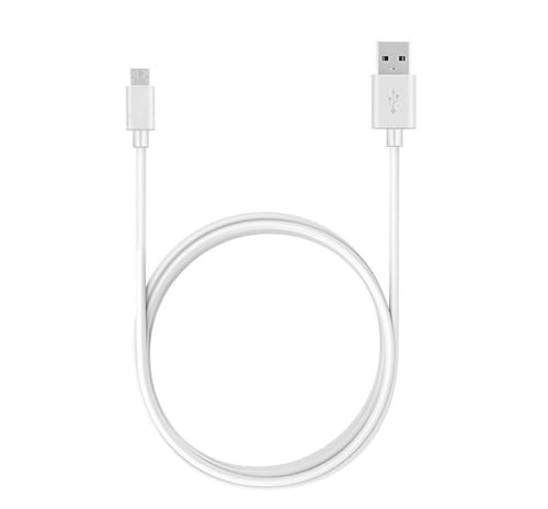Image of Micro USB Cable for Oppo A1k Original Data Cable Fast Charging Cable Sync Cable Quick Charge Cable Speed Upto 3.4Amp High Speed Fast V8 Cable with 1.2m Long Cable - (White, VNT.E1)