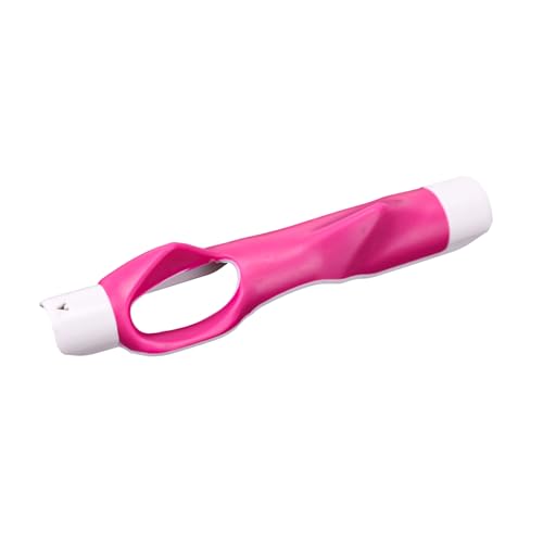 Golf Grip Trainer, Anti-Slip Golf Swing Trainer Practice Aid Accessories for Improving Hand Positioning on Golf Club for Beginner Learn Correct Grip Posture (Pink)