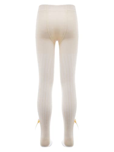 Little Baby Girls Cotton Footed Tights Stocking with Bowknot Elastic Waist Pantyhose Stocking Casual Wear2