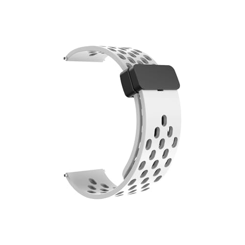 Bracelet de Sport Respirant pour Huawei GT5 GT4 41mm en Silicone Aimanté